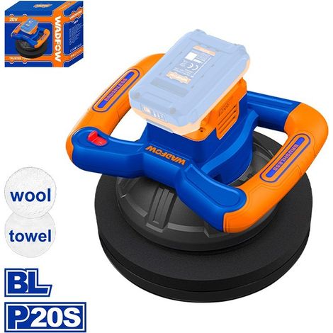 Polisseuse orbitale sans fil Wadfow 20V à moteur brushless (1/5)