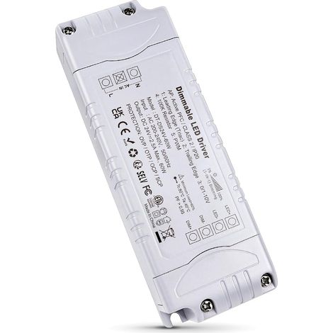 Transformateur 220V 24V 60W 2.5A Dimmable Triac (1/5)
