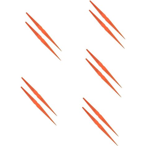 Boucles à Ressort pour Corde de Tente de Camping en Acier au Carbone, 6 Pièces, Tendeurs Élastiques Résistants au Vent, Fixation pour Auvent, Équipement Polyvalent pour Randonnée (1/5)