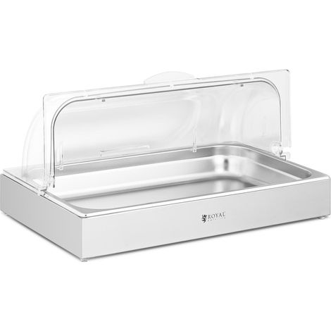 Vitrina para buffet 8,5 litros 535 x 335 x 250 mm acero inoxidable / plástico (policarbonato) 140005382 (1/4)