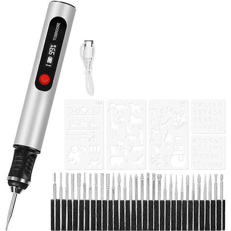 Gravierstift für Künstler und Heimwerker – Gravieren Sie auf über 50 Oberflächen (1/5)