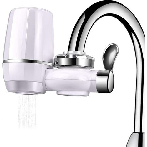 Filtre à eau pour robinet, purificateur d\\'eau très efficace et résistant aux éclaboussures-Fei Yu (1/4)