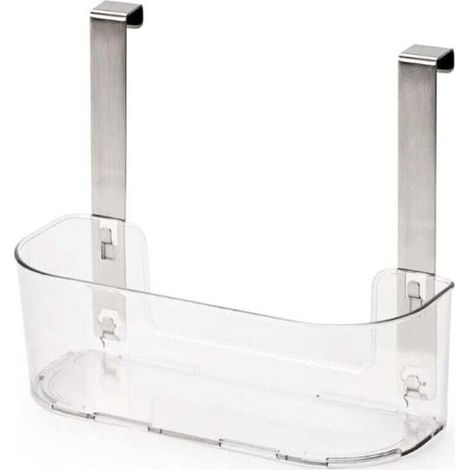 Panier de rangement à suspendre à la porte d'un placard de cuisine, panier de rangement pour porte de placard (1/4)