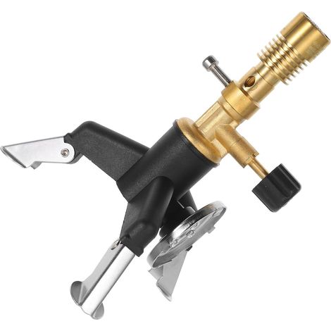 Brûleur Bunsen Laiton Portable Multifonction pour Gaz Propane Flamme Stable et Dissipation Thermique Usage Laboratoire et Activités Extérieures (1/5)