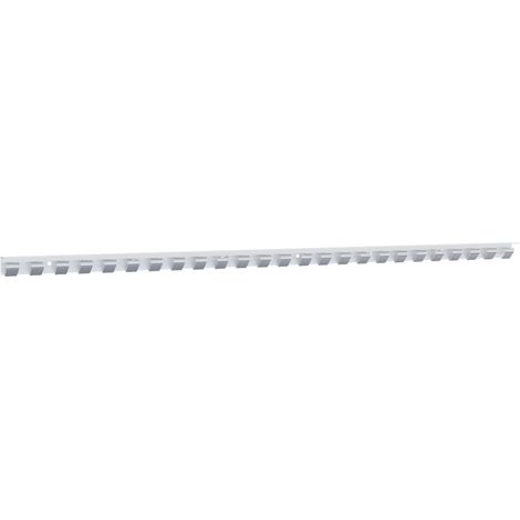 vidaXL Montageschiene Silber 1 m Edelstahl