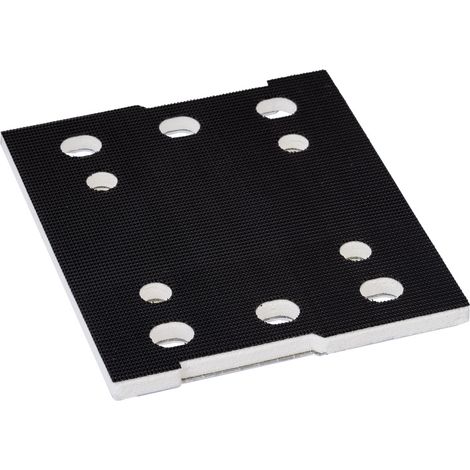 Piastra abrasiva, 110 x 100 mm, con attacco a strappo