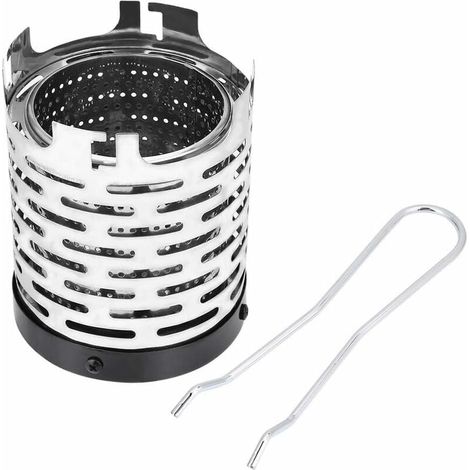 Campingkocher – Tragbarer, faltbarer Mini-Gaskocher aus Metall für den Outdoor-Einsatz, Camping- und Wanderzubehör