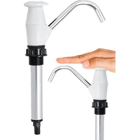 Pompe à eau pour extérieur, robinet, pompe à robinet pour camping, pompe à eau manuelle, remorque légère à main, aide pour bouteille d'eau de tente (1/4)