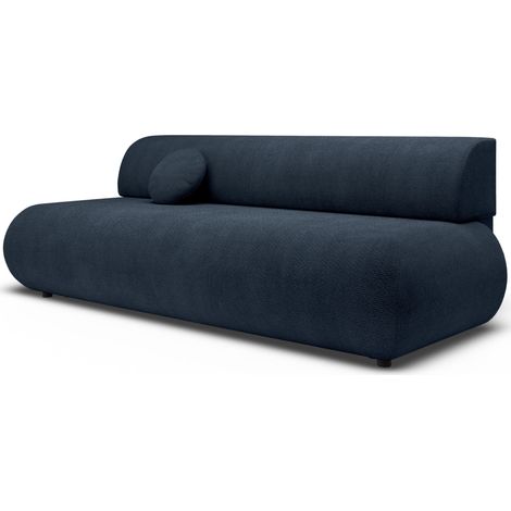 Selsey Armone – 3-Sitzer Sofa mit Schlaffunktion, Chenille, Dunkelblau (1/5)