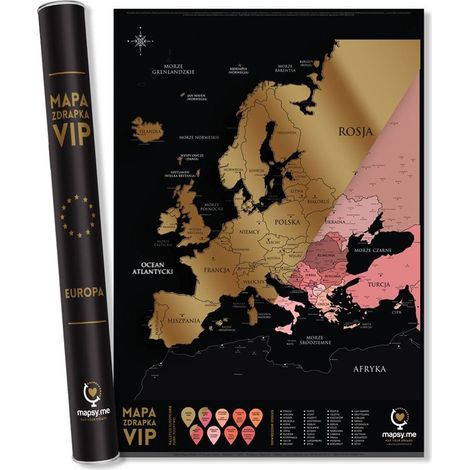 Mappa da grattare VIP Europa (1/5)