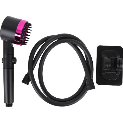 Pommeau douche filtrant modes multiples style pression – Boost main usage domestique noir violet, salle de bain (1/5)