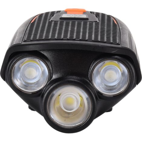LED-Fahrradbeleuchtung mit intelligenter USB-Ladefunktion, superheller Fahrradscheinwerfer für Damen und Herren, ideal für Rennrad- und Mountainbike-Touren bei Nacht (1/5)