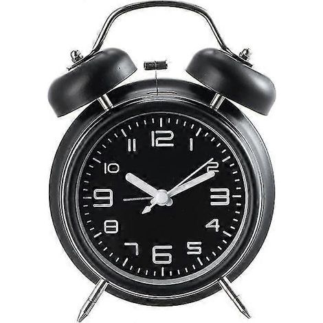 HONORNIC - Réveil ultra-puissant pour les gros dormeurs, silencieux (pas de tic-tac). (1/5)