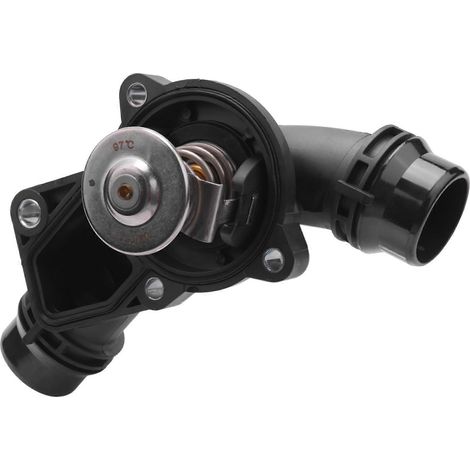 Boîtier de thermostat de liquide de refroidissement moteur compatible avec les modèles E46, E39, X5, X3, Z3, Z4, 330i et 525i (référence 11531437040) (1/5)