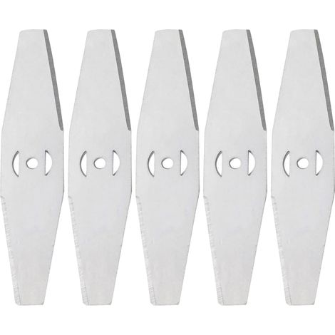 5 Pcs Coupe Bordure Lame De Rechange Lames De Rechange pour Tondeuse à Gazon Lames de Tondeuse électrique Compatible Debroussailleuse Electrique Accessoires pour Coupe Bordure sans Fil (1/5)
