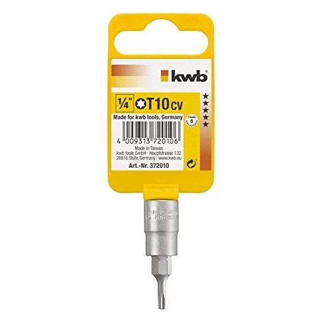 Llave de vaso kwb 372020 reversible 1 4 pulgada
