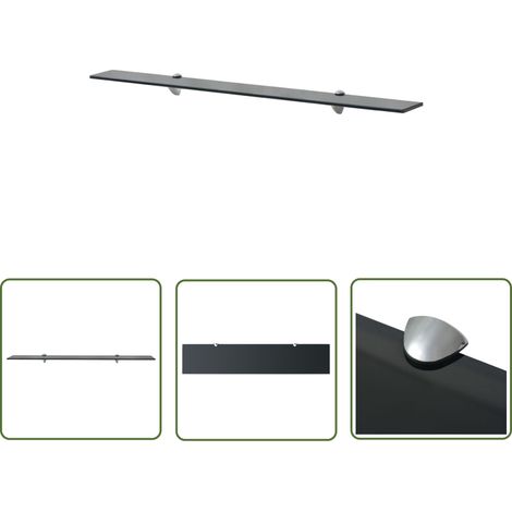 Étagère murale en verre 100x20 8 mm (1/4)