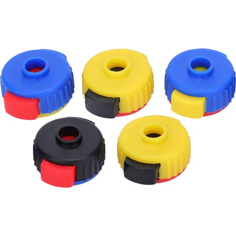 Lot de 5 écrous à dégagement rapide pour batterie, vis de fixation pour cymbales et supports de montage/démontage. (1/5)