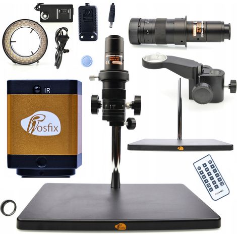 Microscopio digitale Rosfix Earth Pro MCEP-0.5X + Illuminatore + Fotocamera per microscopio PEGASUS Pro (1/5)