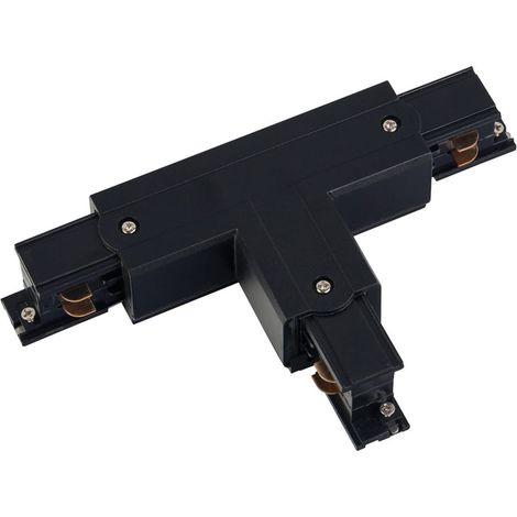 Connecteur T rail CTLS 3 circuits gauche noir Nowodvorski 8237 (1/3)