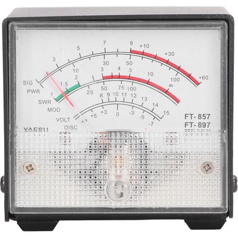 Stehwellenverhältnis-Messgerät mit geringer Einfügungsdämpfung, SWR-Leistungsmesser, gute Stabilität für FT857- und FT897-Autoradios
