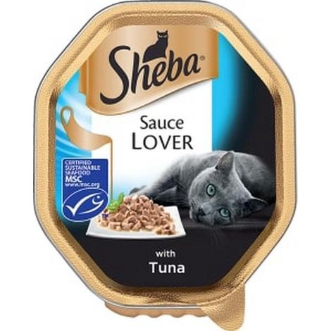 Sheba Alutray Sauce Lover with Tuna 85g PK22 - 717539 (1/2)