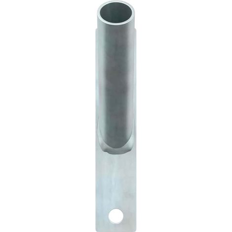 Support de mât de drapeau Argent 15 x 3 cm Acier CFW92492 (1/5)