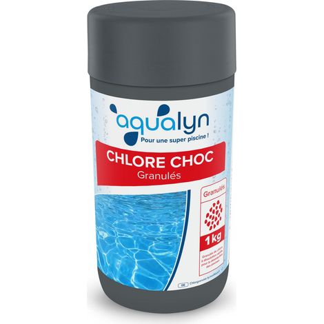 Chlore choc granulé 1 kg Aqualyn