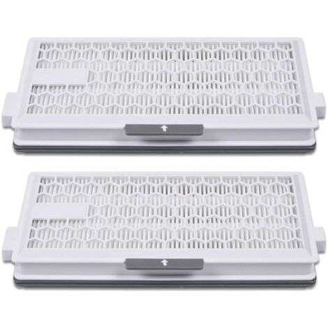 PA Filtre aspirateur HEPA Air Clean Plus 50 – Compatible Miele Complete C2 C3 Compact C1 S4 S5 S6 S8 – Capture particules jusqu'à 0,3 micron – Lot de 2 - S8340 (1/4)
