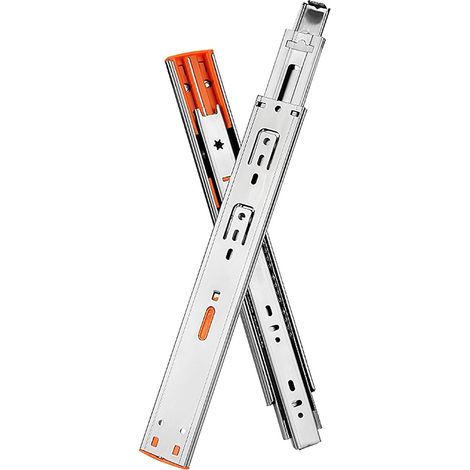Glissières latérales robustes pour tiroirs, à extension complète et de (1/5)