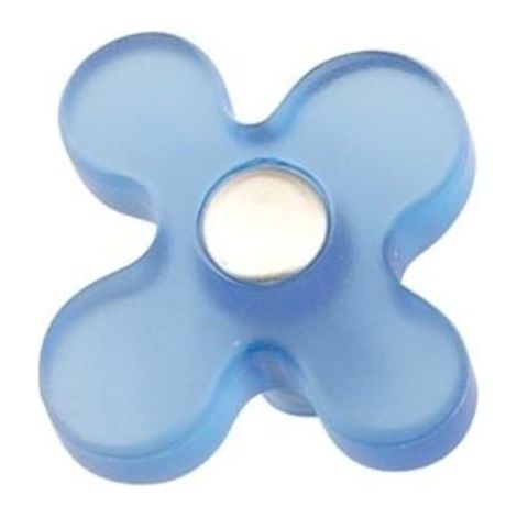 FPLUS pomo flor abs azul cromo mate , TIRADOR POMO DE MUEBLE DE RESINA AZUL CON HERRAJE CROMO MATE PARA HABITACION INFANTIL
Ref.
608AZ
Medidas
43X38X26mm (un tornillo