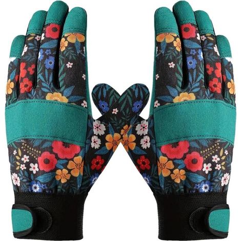 Bardusch Gants de jardinage pour femmes – adhérence optimale, respirants, résistants à la perforation et à l'usure, pour des travaux de jardinage confortables tels que creuser, planter, aménager et ja (1/5)