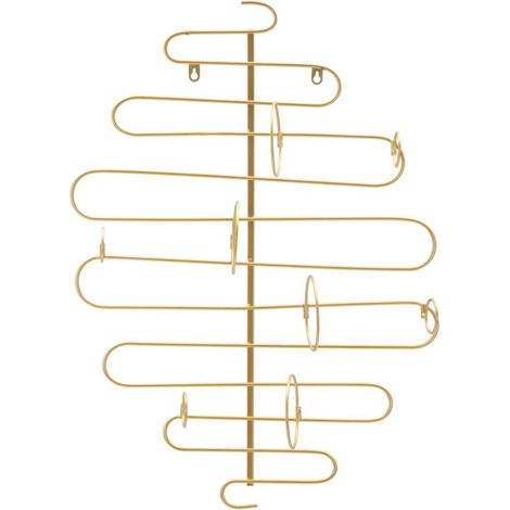 Porte-bouteilles en métal doré, 53x13x72 cm – Alid (1/5)