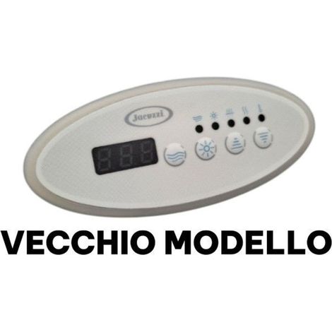 Ricambio mascherina + display LED 4T P+L+U+D Jacuzzi  431101931+224030540 (1/3)