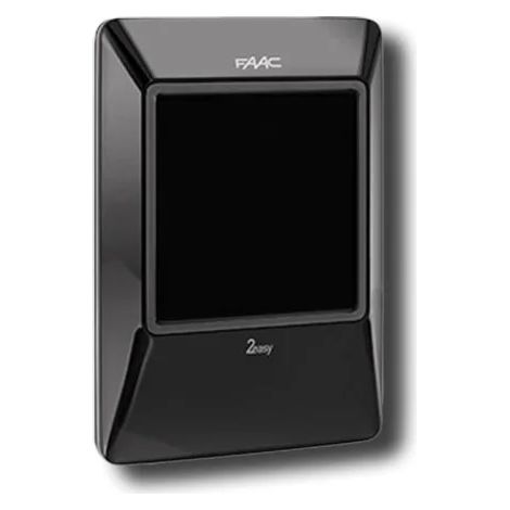 Faac – Lecteur de badge 24V – Compatible BUS 2EASY – Protection IP54 – Jusqu'à 14 lecteurs monocanal – Fréquence 13,56 MHz