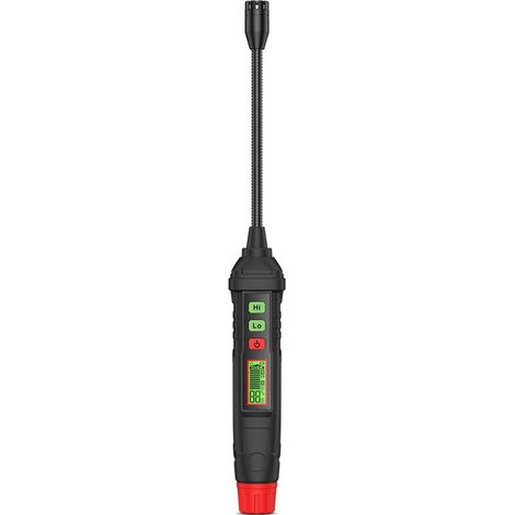 Détecteur de fuite de gaz portable HT61L, testeur de gaz combustibles méthane, analyseur de concentration avec affichage digital, outil multifonction alarme sonore,de (1/5)