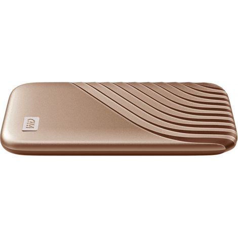 Western Digital My Passport SSD 2 TB USB tipo-C 3.2 Gen 2 [3.1 Gen 2] Oro (Western Digital My Passport SSD 2 TB U) (1/5)