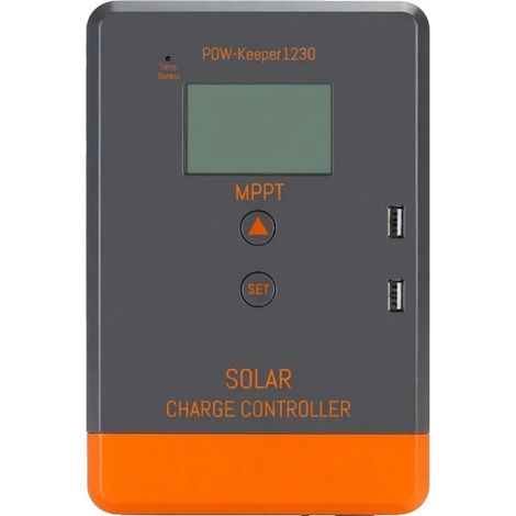 Controlador de carga solar, capacidad de 40 A, pantalla LCD, 30 A 75 V, 12 V 24 V Auto-a (1/2)