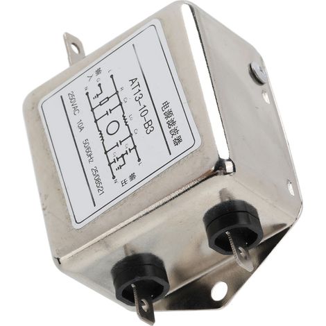Filtre de puissance, conditionneur de ligne résistant aux interférences électromagnétiques (EMI), 250 V CA, 10 A (1/5)