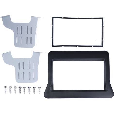 Kit de montage tableau de bord 2 DIN pour autoradio GPS CD DVD cadre de remplacement pour OPEL Movano 2010-2016 (1/5)