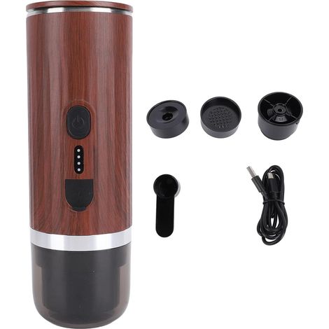 Expresso 20bar 7500mAh inox, sans fil, chauffage rapide, voyage (1/5)