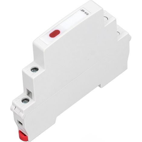 Voyant LED sur rail DIN AC/DC 230V fixation modulaire JD9-H1D pour lignes électriques et télécommunications (1/5)