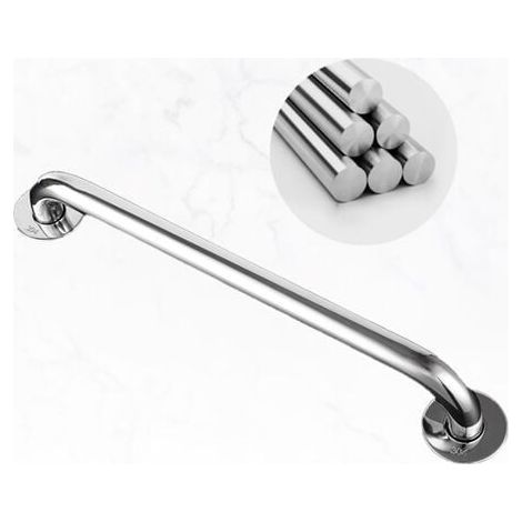 Wandmontierter Haltegriff aus Edelstahl, Badewannengriff, Toiletten-Sicherheitsgriff für Behinderte, Senioren und Kinder (30 cm) (1/4)