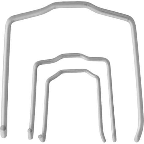 Briny River 3 Pièces Ressort de Retenue de Tuyau de Radiateur en Métal 154/23 Compatible avec BMW E46 325i 328i (1/4)