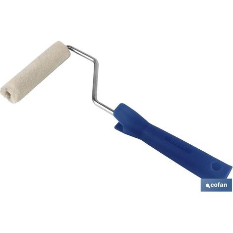 Mini Rodillo Esmaltar/Barnizar Velour Ø18mm 6cm