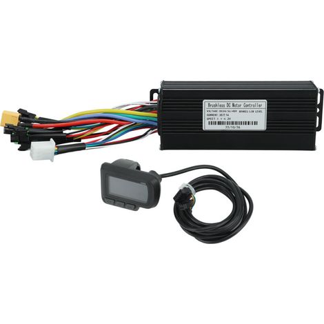Contrôleur Sine Wave 30A 1000W-1500W LCD pour Vélo Électrique Scooter 24V-48V