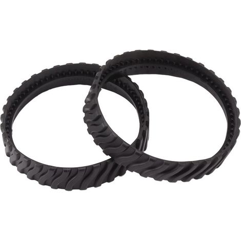 Ej.Life Lot de 2 Chenilles pour Nettoyeur de Piscine de Rechange pour Nettoyeur de Piscine Piste en Caoutchouc Piste de Pneu pour Zodiac MX8 MX6 Robots Aspirateurs de Piscine Pièces de (1/5)