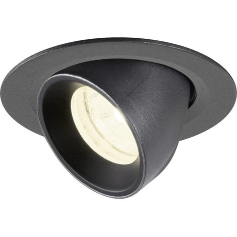Spot encastré NUMINOS® GIMBLE XS intérieur 4000 K 20° IP20 rond noir - SLV - 1010062
