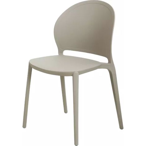 sedia bellahome "sevilla" crema 38,5x50,5x82 cm (1/4)