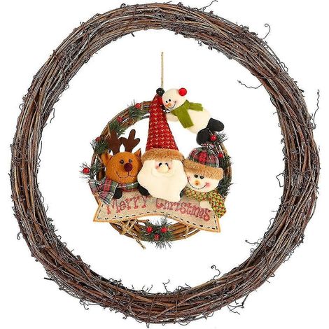 Guirlande de Noël décorative à suspendre - Décoration pour porte, mur, fenêtre ou cabane dans les arbres (1/5)